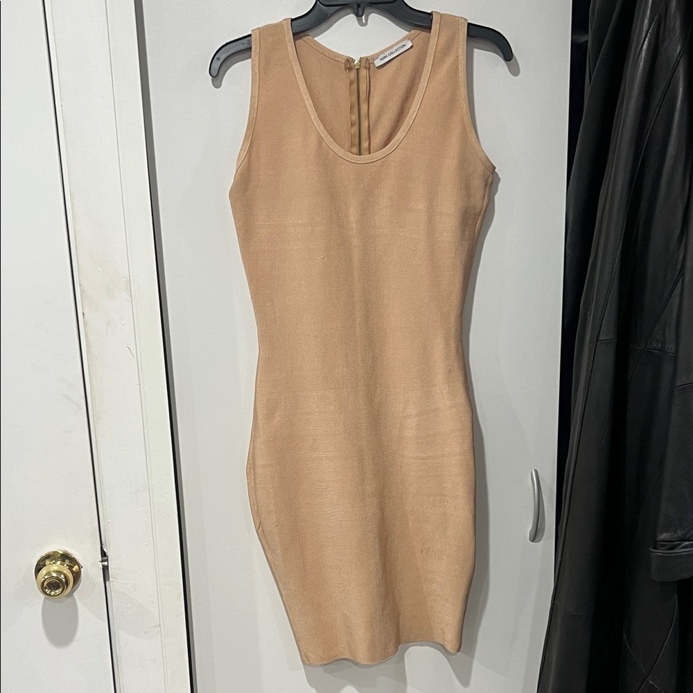 Hera Collection Tan Mini Dress